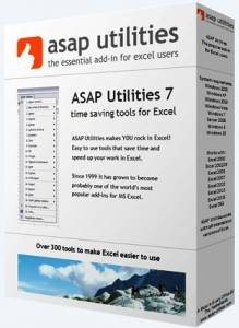ASAP Utilities for Excel 8.6 Home and Student [Multi/Ru]
