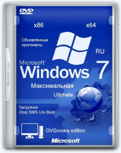 Microsoft Windows 7  Ru x86-x64 w.BootMenu by OVGorskiy 06.2023 1DVD