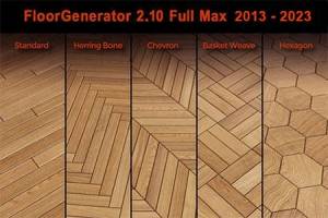 FloorGenerator 2.10 for 3ds Max 2013-2023 [En]