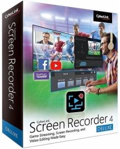 CyberLink Screen Recorder Deluxe 4.3.1.25422 RePack by PooShock [Ru/En]
