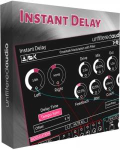 Unfiltered Audio - Instant Delay 1.3.0 VST, VST3, AAX RePack by TeamCubeadooby [En]
