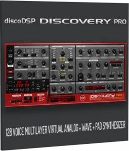discoDSP - Discovery Pro 7.5 STANDALONE, VSTi, VSTi 3, AAX (x86/x64) Repack by demberto [En]