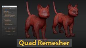 Exoside QuadRemesher 1.2.1 for 3ds Max [En]