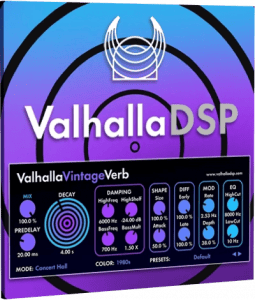 Valhalla DSP - Valhalla VintageVerb 4.0.5 VST, VST3, AAX (x64) [En]
