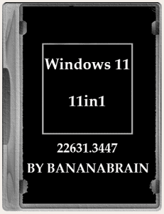 Windows 11 (11in1) 23H2 10.0.22631.4037 x64 by BananaBrain [Ru]