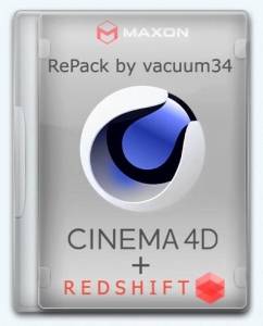 Cinema 4D 2024.2 + Redshift 3.5.24 RePack by vacuum34 v1.1 [En]