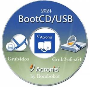 Acronis Boot Disk 2024 05.10.24 Grub4Dos+EFI:GRUB2x64[Ru] 