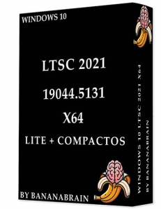 Windows 10 LITE + CompactOS Enterprise LTS 2021 21H2 10.0.19044.5131 x64 by BananaBrain [Ru]