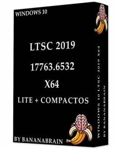 Windows 10 LITE + CompactOS Enterprise LTS 2019 1809 10.0.17763.6532 x64 by BananaBrain [Ru]